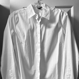 Ann Taylor Slim Fit Button Down Shirt